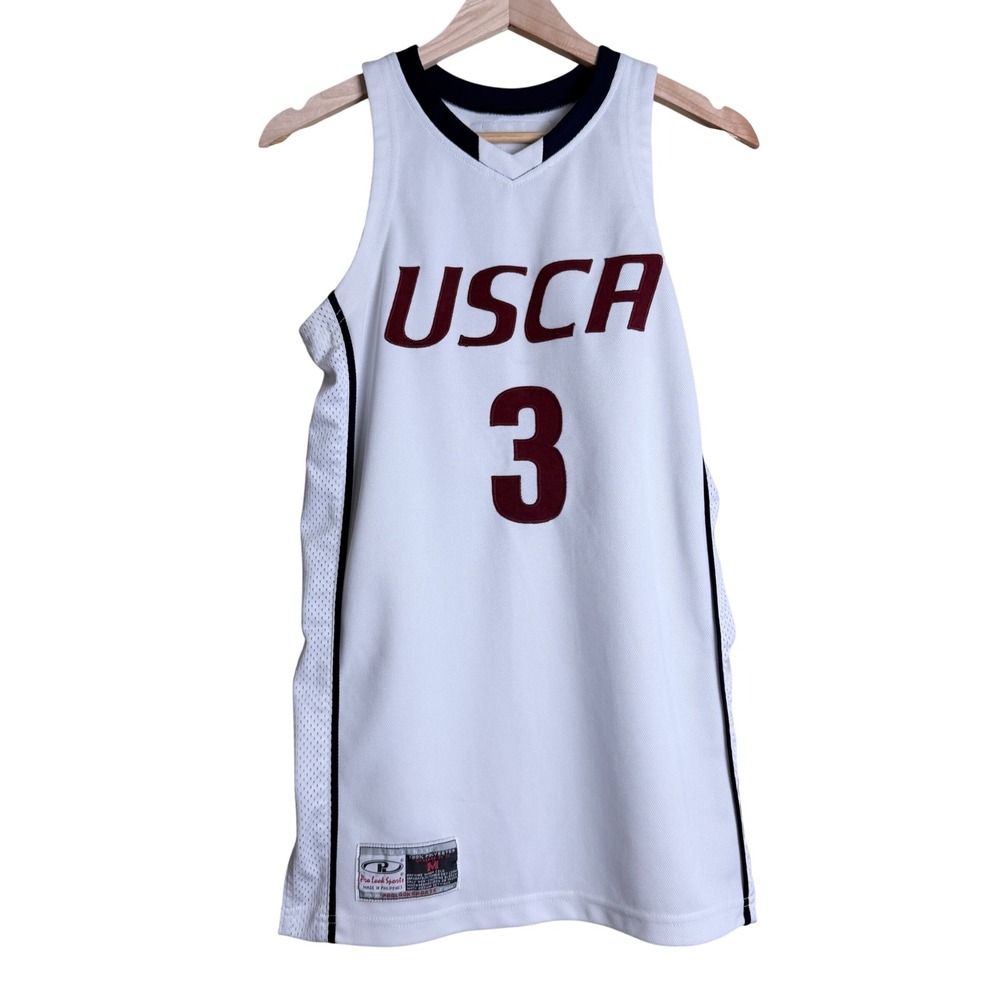 Nike Sports USCA Pacers Basketball Jersey Lot of 3 Medium White Athletic Women